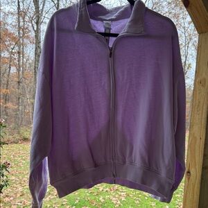 PINK Victoria's Secret Lavender Zip Up Jacket